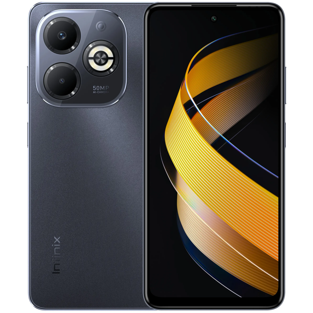 Смартфон Infinix Smart 8 Plus 4/128Gb Black: купить в интернет магазине  Регард Москва: цена, характеристики, описание, отзывы