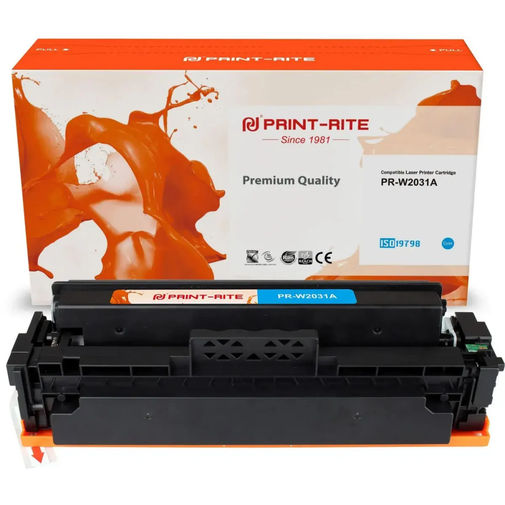 Картридж Print-Rite PR-W2031A Cyan