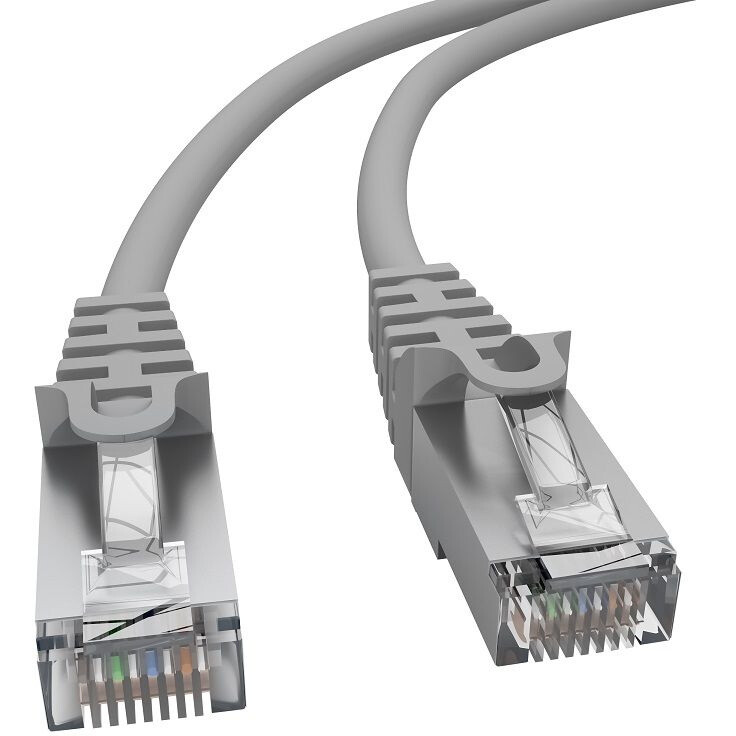 Патч-корд NTSS NTSS-PC-FTP-RJ45-5e-0.5-LSZH-GY, 0.5м