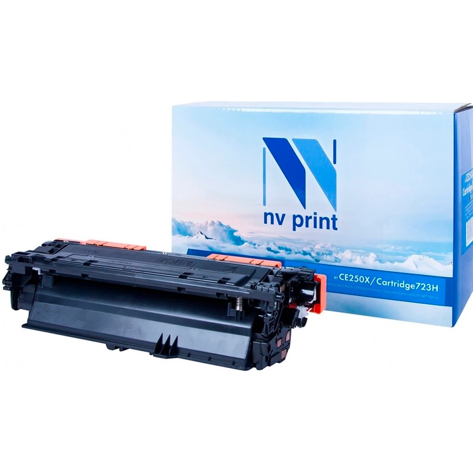 Картридж NV Print NV-CE250X/723HBk Black