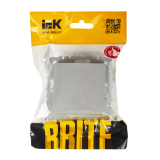 Выключатель IEK BRITE BR-V12-0-10-K47