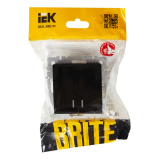 Выключатель IEK BRITE BR-V20-1-10-K02
