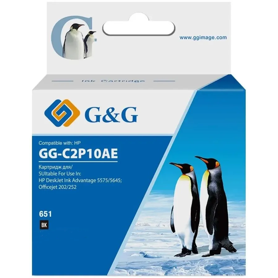 Картридж G&G GG-C2P10AE Black