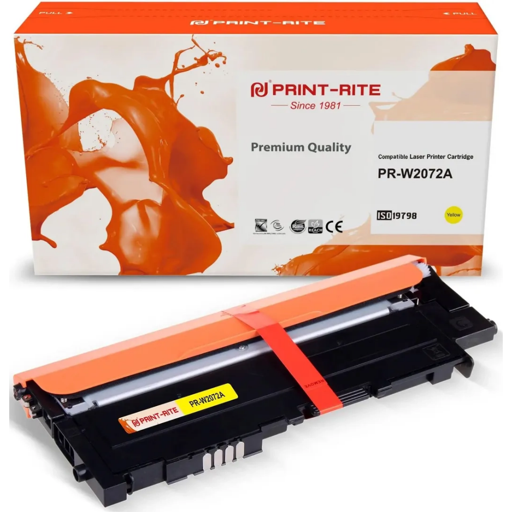 Картридж Print-Rite PR-W2072A Yellow