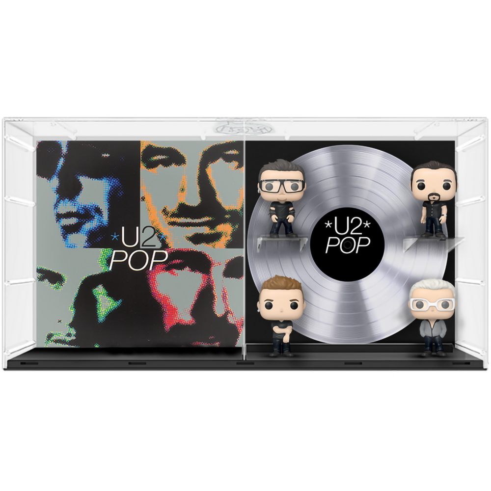 Фигурка Funko POP! Albums Deluxe U2 Pop Bono/The Edge/Larry Mullen Jr/Adam Clayto - 67391