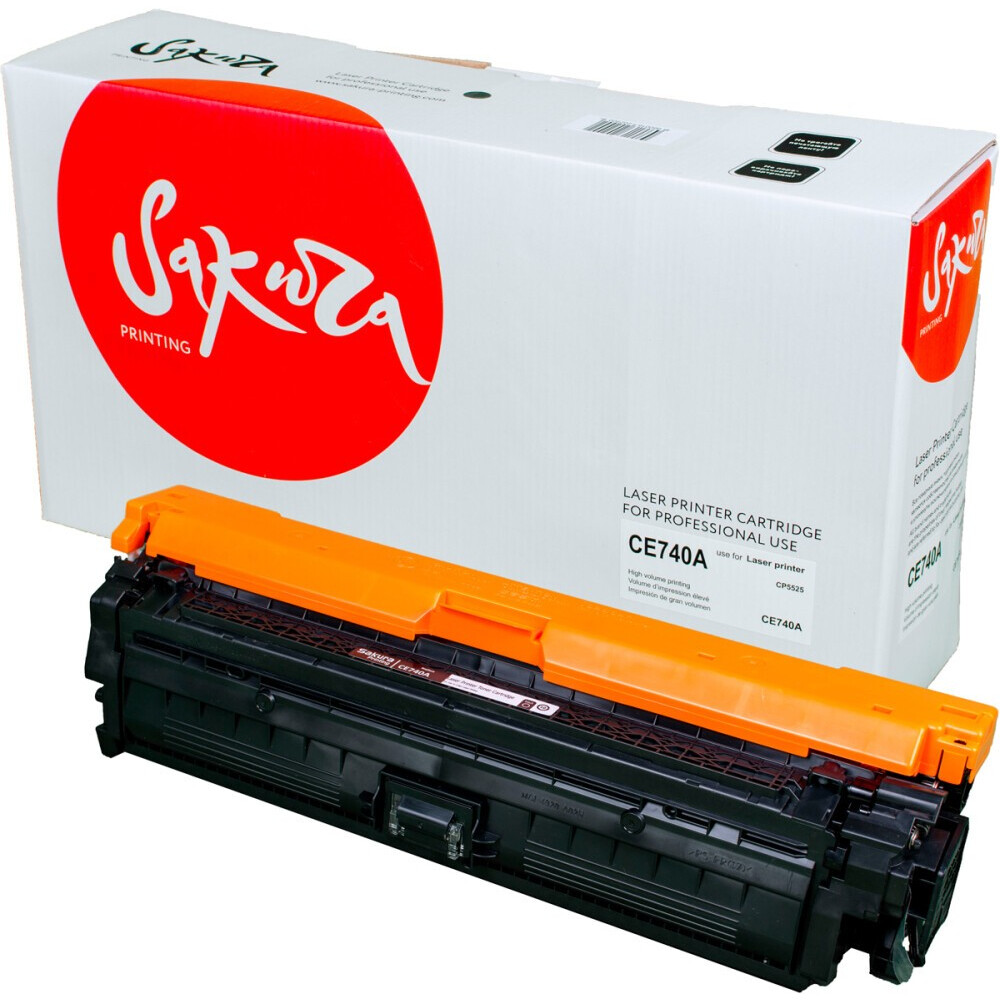 Картридж Sakura SACE740A Black