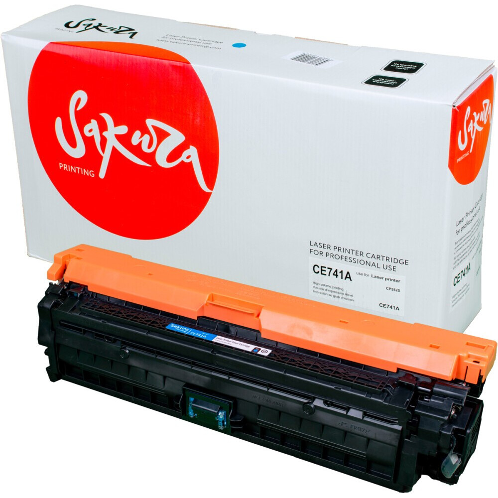 Картридж Sakura SACE741A Cyan