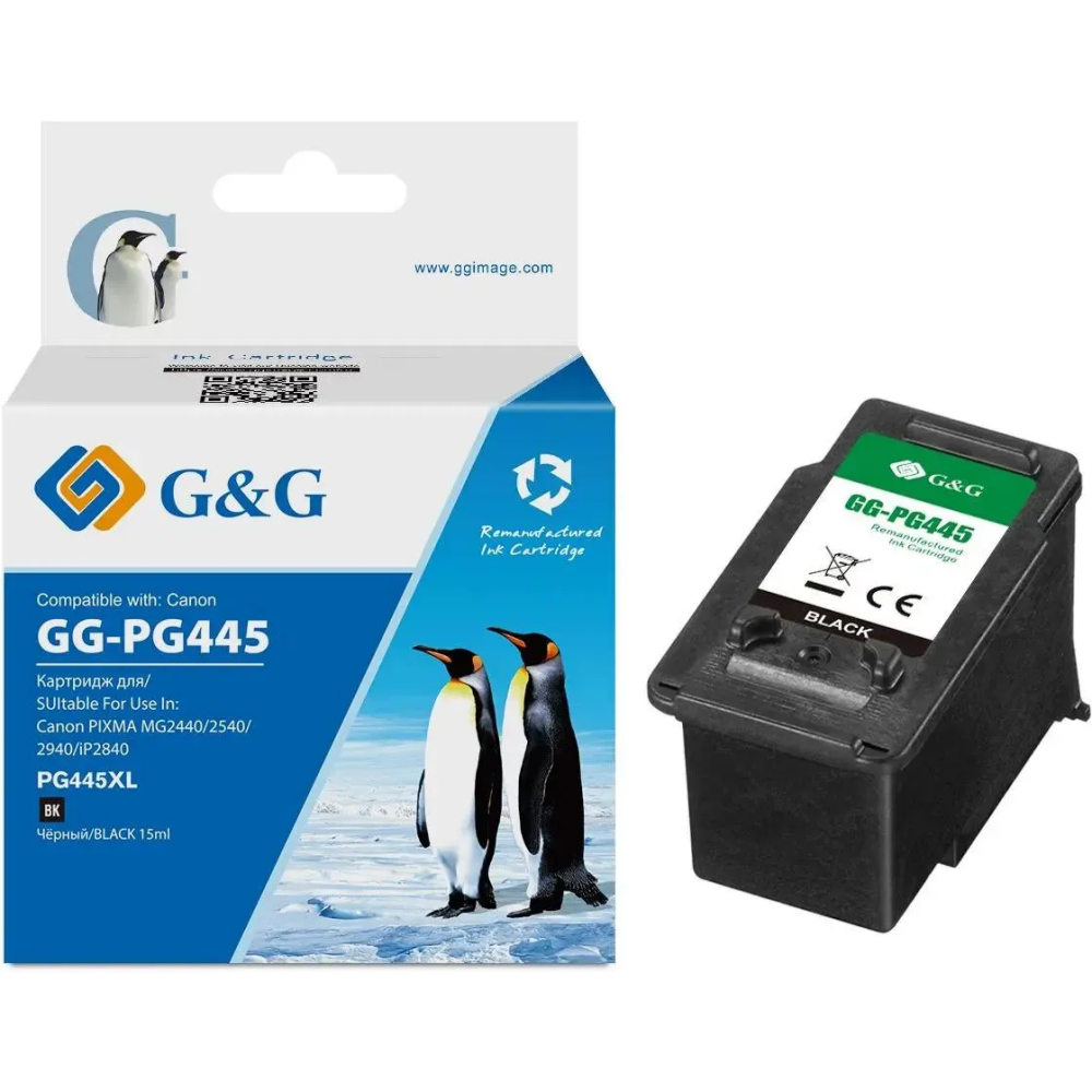 Картридж G&G GG-PG445 Black