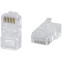 Коннектор RJ-45 Cabeus 8P8C-C6, 1 шт.