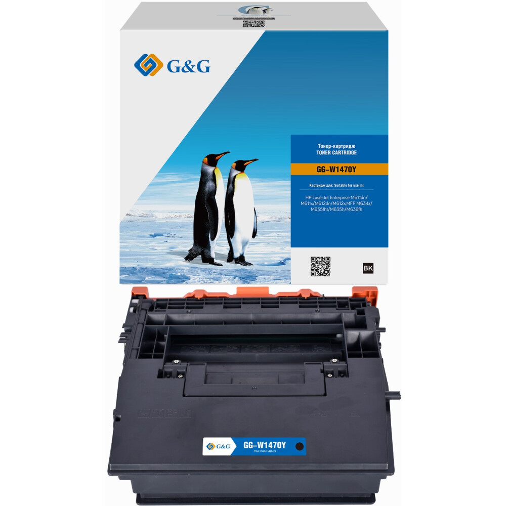 Картридж G&G GG-W1470Y Black