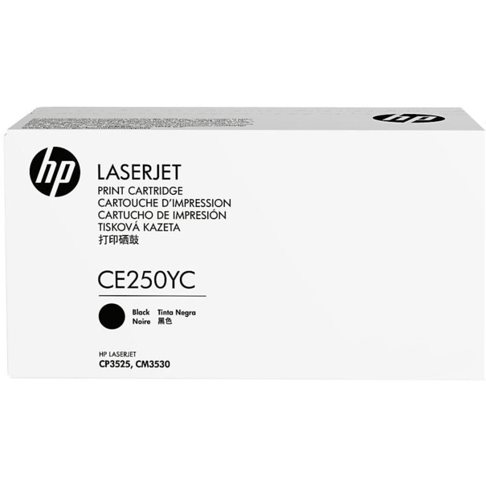 Картридж HP CE250YC (№504Y) Black