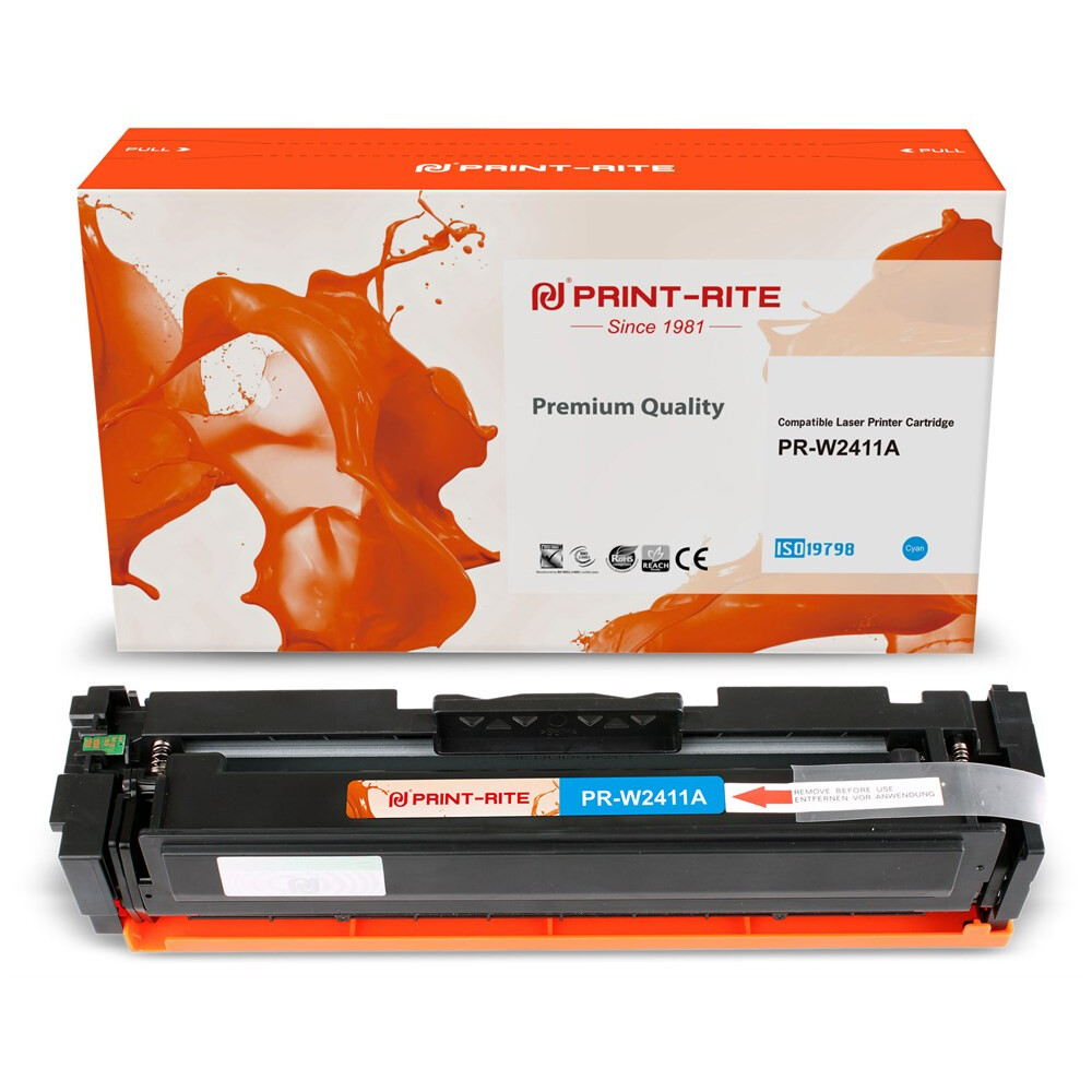 Картридж Print-Rite PR-W2411A Cyan