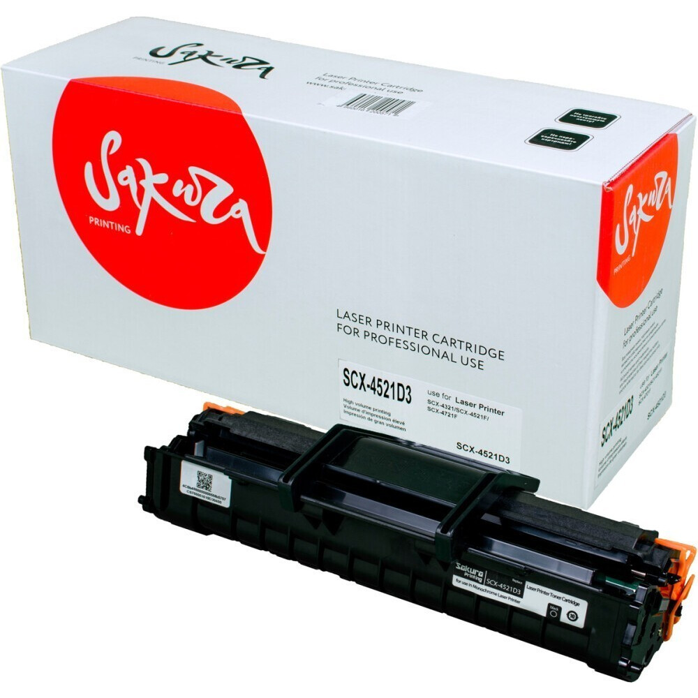 Картридж Sakura SASCX4521D3 Black