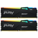 Оперативная память 16Gb DDR5 5200MHz Kingston Fury Beast RGB (KF552C40BBAK2-16) (2x8Gb KIT)