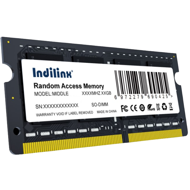 Оперативная память 16Gb DDR5 4800MHz Indilinx SO-DIMM (IND-ID5N48SP16X)