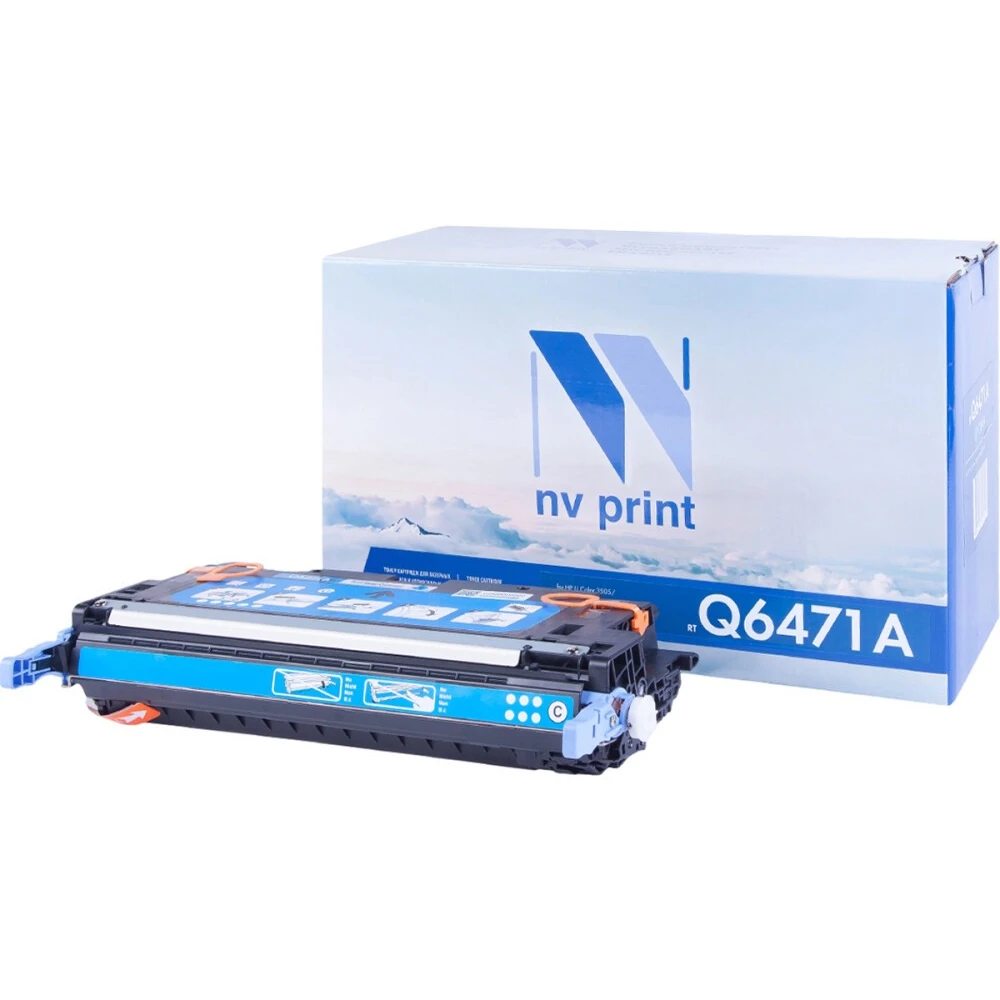 Картридж NV Print Q6471A Cyan - NV-Q6471AC