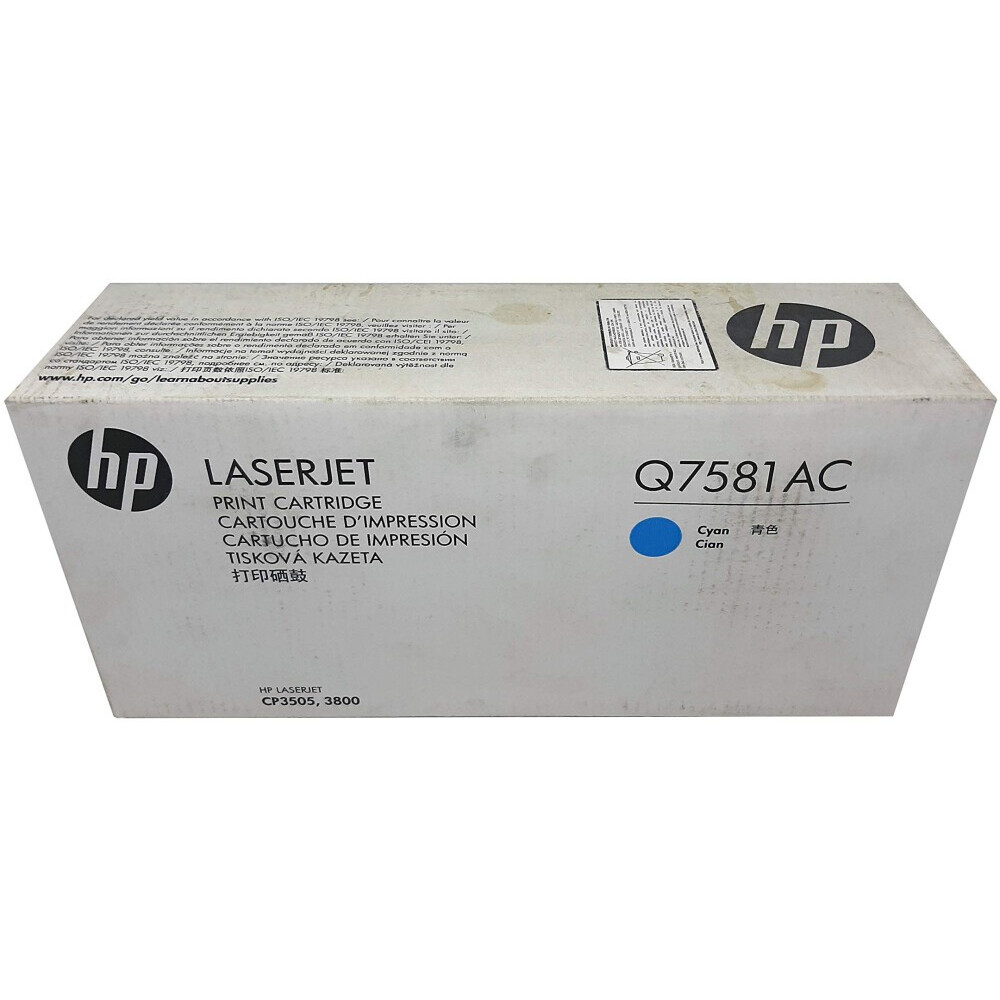 Картридж HP Q7581AC (№503A) Cyan