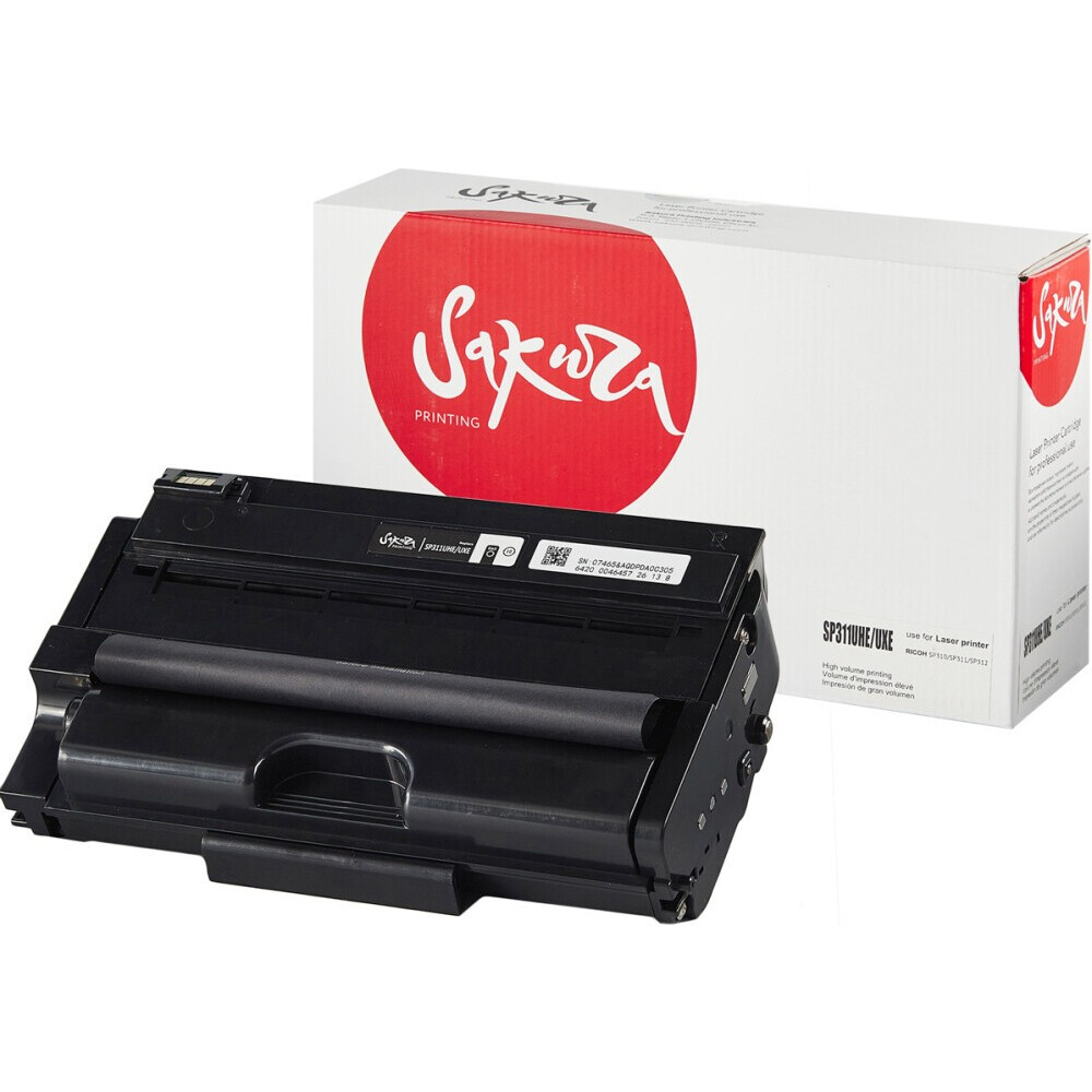 Картридж Sakura SASP311UHE/UXE Black