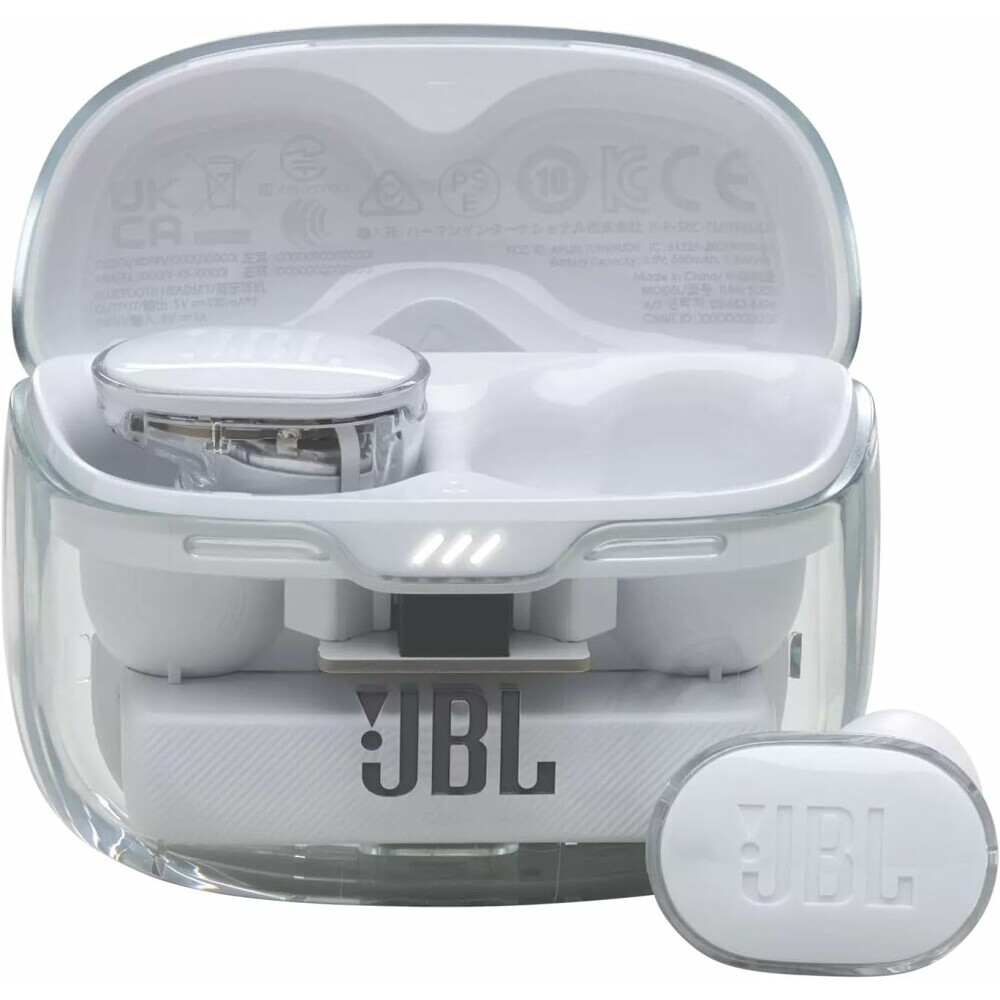 Гарнитура JBL Tune Buds Ghost White - JBLTBUDSGWHT