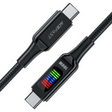 Кабель USB Type-C - USB Type-C, 1.2м, ACEFAST C7-03 Black (AF-C7-03-BK)
