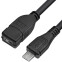 Кабель удлинительный microUSB (M) - microUSB (F), 1м, Greenconnect GCR-52447