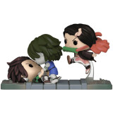 Фигурка Funko POP! Moment Demon Slayer Tanjiro & Nezuko vs. Temple Demon (73984)