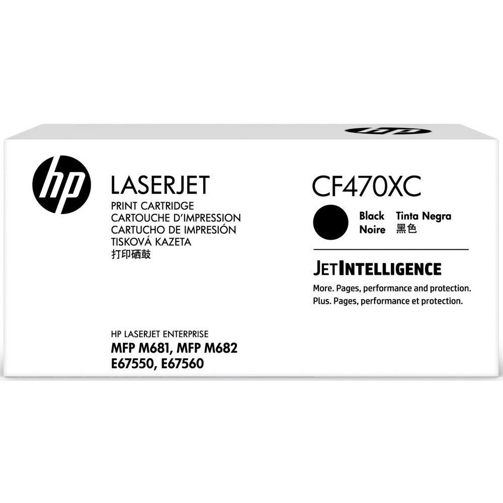 Картридж HP CF470XC (№657X) Black