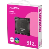 Внешний накопитель SSD 512Gb ADATA SD620 Black (SD620-512GCBK)