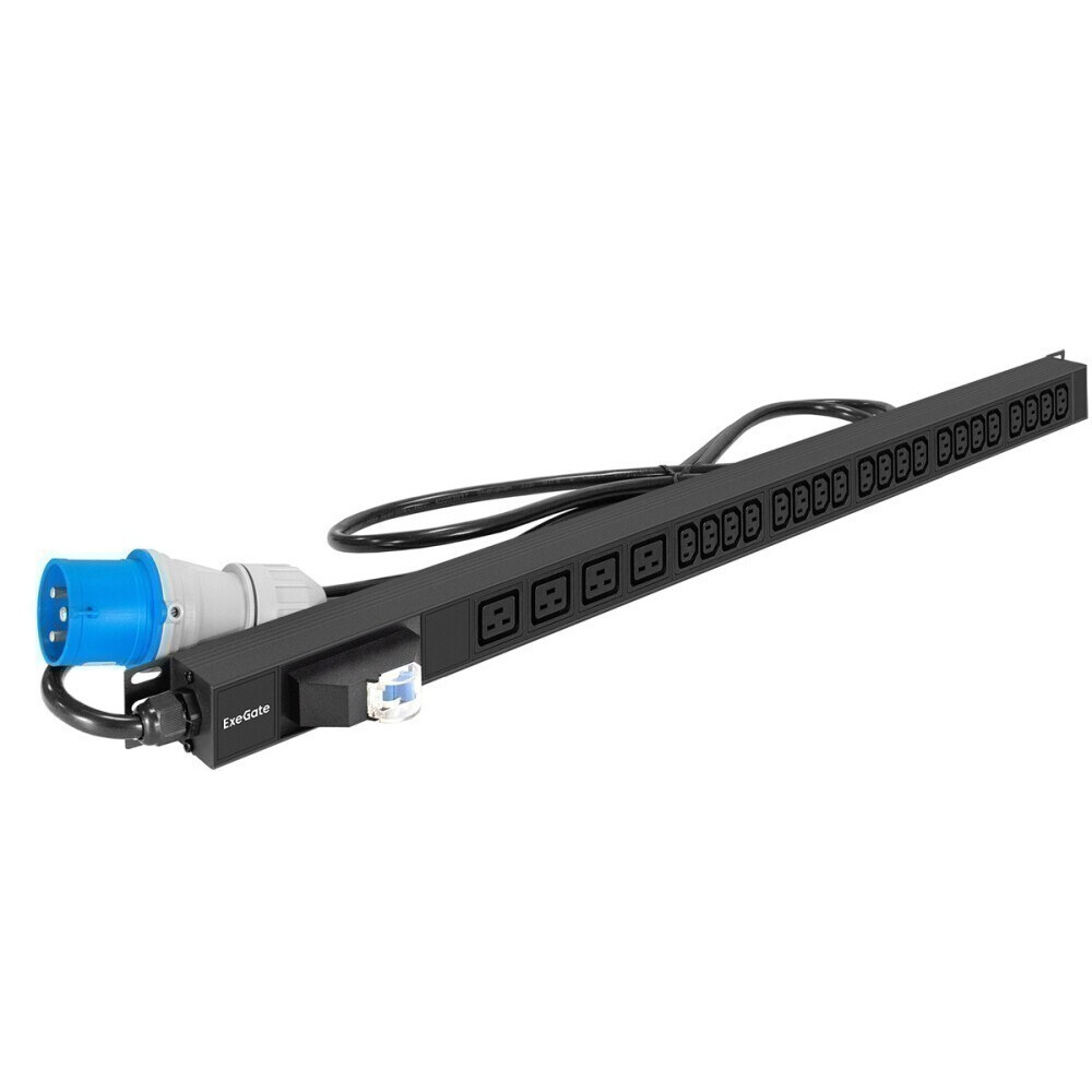 Блок розеток ExeGate PDU-V420 Al-20C134C19-IEC309-32A-1P - EX296174RUS