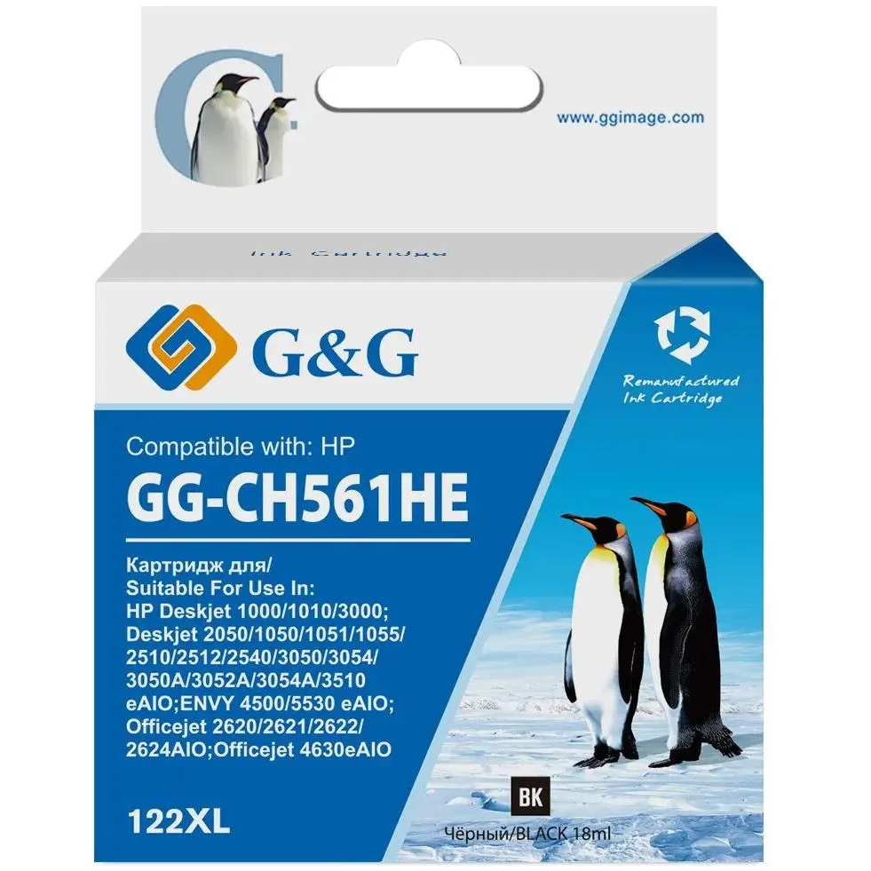 Картридж G&G GG-CH561HE Black