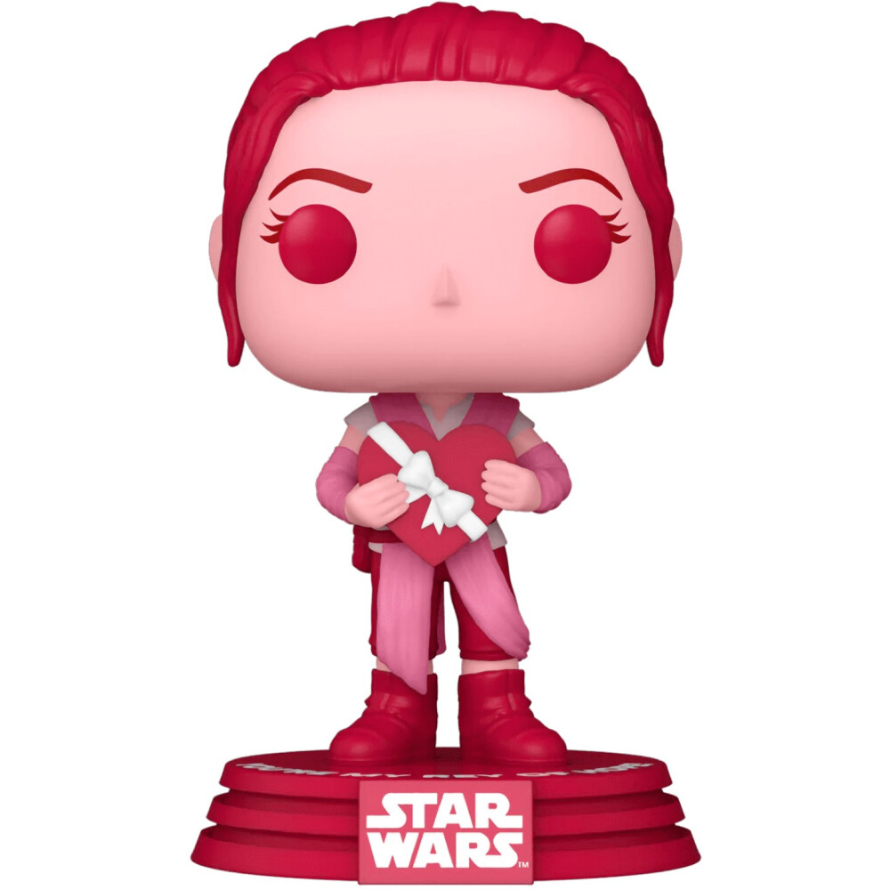 Фигурка Funko POP! Bobble Star Wars Valentines Rey - 67614