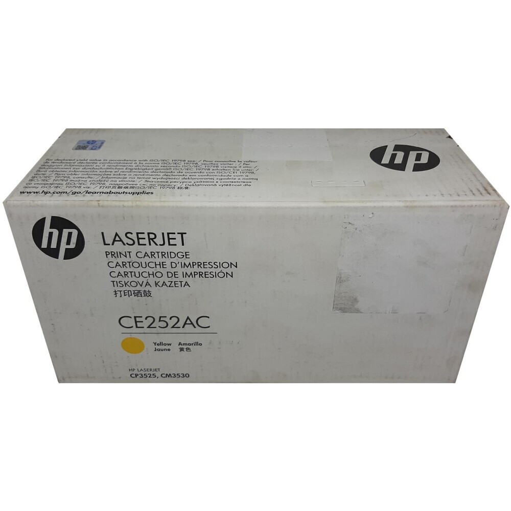 Картридж HP CE252AC (№504A) Yellow