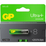 Батарейка GP 15A Ultra Plus Alkaline (AA, 8 шт.) (15AUPA21-2CRB8) (4891199222702)