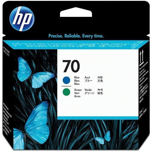 Печатающая головка HP C9408A (№70) Blue/Green