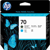 Печатающая головка HP C9404A (№70) Matte Black/Cyan