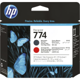 Печатающая головка HP P2V97A (№774) Matte Black/Chromatic Red