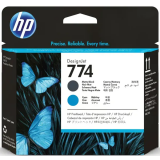 Печатающая головка HP P2W01A (№774) Matte Black/Cyan