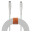 Кабель USB Type-C - Lightning, 2.5м, Lyambda LCLm25-WH