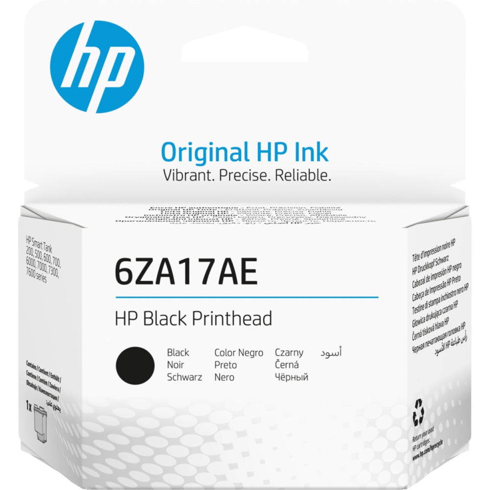 Печатающая головка HP 6ZA17AE Black