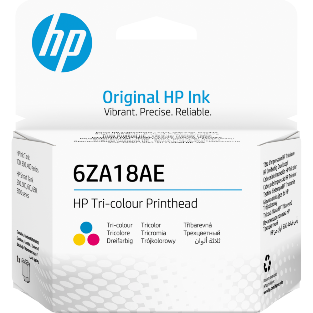 Печатающая головка HP 6ZA18AE Tricolor