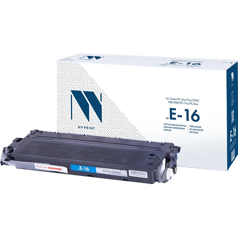 Картридж NV Print E16 Black - NV-E16