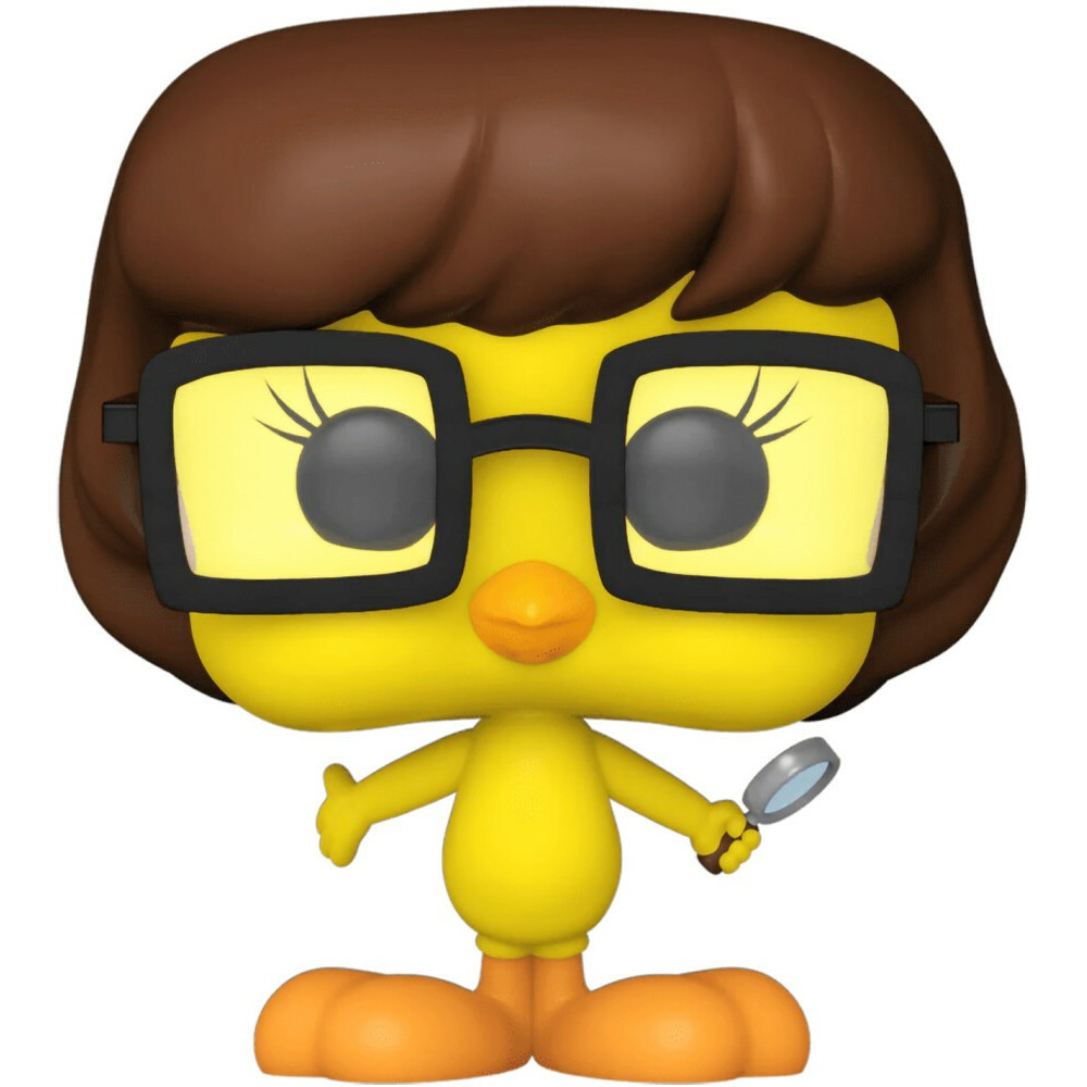 Фигурка Funko POP! WB 100th Looney Tunes X Scooby-Doo Tweety Bird as Velma - 69428