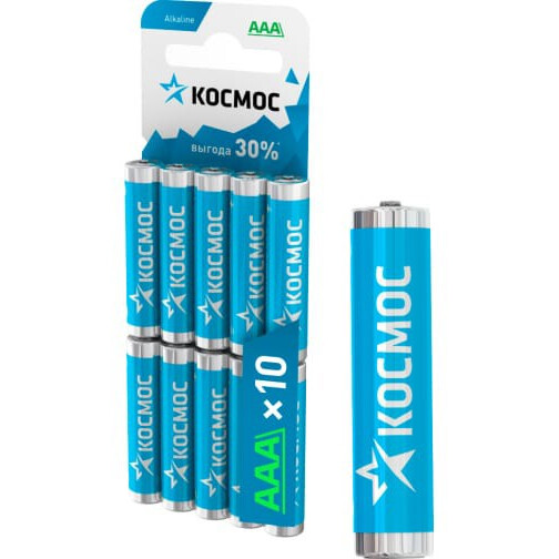 Батарейка КОСМОС KOCLR0310BL (AAA, 10 шт.)