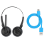 Гарнитура JLab GO Work Pop Wireless Headphones Black - HBGWRKPOPRBLK4 - фото 4