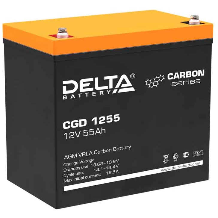 Аккумуляторная батарея Delta CGD 1255