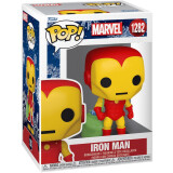 Фигурка Funko POP! Bobble Marvel Holiday Iron Man with Bag (72188)