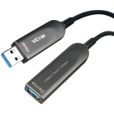 Кабель удлинительный USB A (M) - USB A (F), 15м, VCOM D3730-15.0