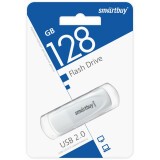 USB Flash накопитель 128Gb SmartBuy Scout White (SB128GB3SCW)