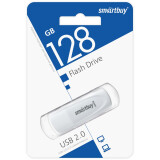 USB Flash накопитель 128Gb SmartBuy Scout White (SB128GB3SCW)