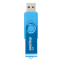 USB Flash накопитель 4Gb SmartBuy Twist Blue (SB004GB2TWB) - фото 2